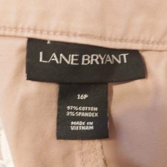 LANE BRYANT | Women's Shorts Pink Rose Size 16P - Picture 11 of 12